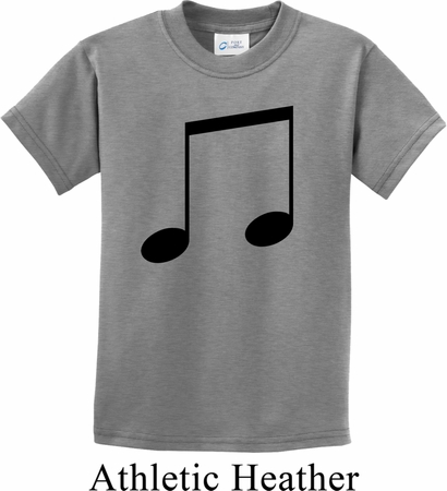 Music 8th Note Kids Shirt