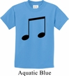 Music 8th Note Kids Shirt