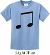 Music 8th Note Kids Shirt
