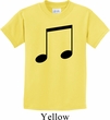 Music 8th Note Kids Shirt