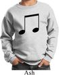 Music 8th Note Kids Sweatshirt
