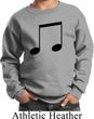 Music 8th Note Kids Sweatshirt