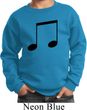 Music 8th Note Kids Sweatshirt