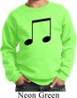 Music 8th Note Kids Sweatshirt