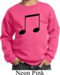 Music 8th Note Kids Sweatshirt