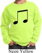 Music 8th Note Kids Sweatshirt