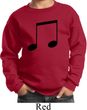 Music 8th Note Kids Sweatshirt