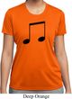 Music 8th Note Ladies Moisture Wicking Shirt