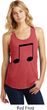 Music 8th Note Ladies Racerback Tank Top