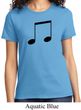 Music 8th Note Ladies Shirt