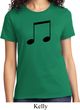 Music 8th Note Ladies Shirt