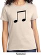 Music 8th Note Ladies Shirt