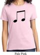 Music 8th Note Ladies Shirt