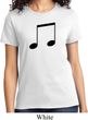 Music 8th Note Ladies Shirt