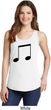 Music 8th Note Ladies Tank Top