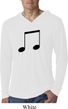 Music 8th Note Lightweight Hoodie Shirt