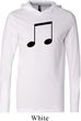 Music 8th Note Lightweight Hoodie Tee