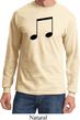 Music 8th Note Long Sleeve Shirt