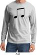 Music 8th Note Long Sleeve Shirt