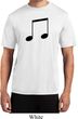Music 8th Note Mens Moisture Wicking Shirt