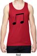 Music 8th Note Mens Moisture Wicking Tanktop