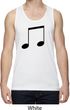 Music 8th Note Mens Moisture Wicking Tanktop
