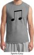 Music 8th Note Mens Muscle Shirt