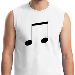 Music 8th Note Mens Muscle Shirt Music 8th Note Mens Muscle Shirt