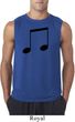 Music 8th Note Mens Sleeveless Shirt