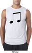 Music 8th Note Mens Sleeveless Shirt