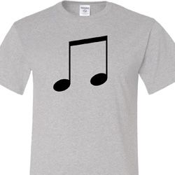 Music 8th Note Mens Tall Shirt Music 8th Note Mens Tall Shirt