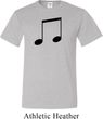 Music 8th Note Mens Tall Shirt