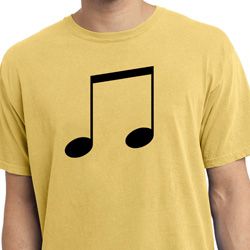 Music 8th Note Pigment Dyed Shirt Music 8th Note Pigment Dyed Shirt