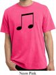 Music 8th Note Pigment Dyed Shirt