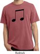 Music 8th Note Pigment Dyed Shirt