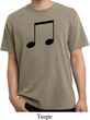 Music 8th Note Pigment Dyed Shirt
