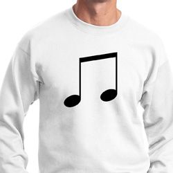 Music 8th Note Sweatshirt Music 8th Note Sweatshirt