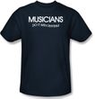 Musician Shirt - Funny Adult Navy Blue Tee