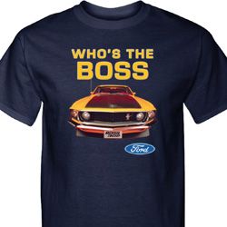 Mustang Who's The Boss Mens Ford Shirts