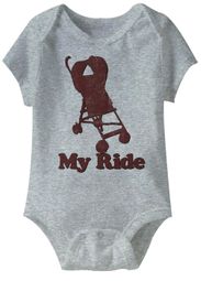 My Ride Funny Baby Romper Athletic Heather Infant Babies Creeper My Ride Funny Baby Romper Athletic Heather Infant Babies Creeper