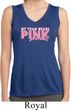My Team Wears Pink For a Cure Ladies Sleeveless Moisture Wicking Shirt