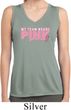My Team Wears Pink For a Cure Ladies Sleeveless Moisture Wicking Shirt