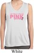 My Team Wears Pink For a Cure Ladies Sleeveless Moisture Wicking Shirt