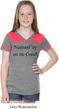 Namastay Home on the Couch Girls Football Shirt