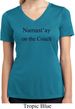 Namastay Home on the Couch Ladies Moisture Wicking V-neck Shirt