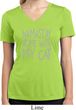 Namastay Home with My Cat Ladies Moisture Wicking V-neck Shirt