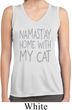Namastay Home with My Cat Ladies Sleeveless Moisture Wicking Shirt