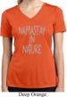 Namastay in Nature Ladies Moisture Wicking V-neck Shirt