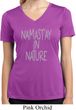 Namastay in Nature Ladies Moisture Wicking V-neck Shirt