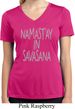 Namastay in Savasana Ladies Moisture Wicking V-neck Shirt